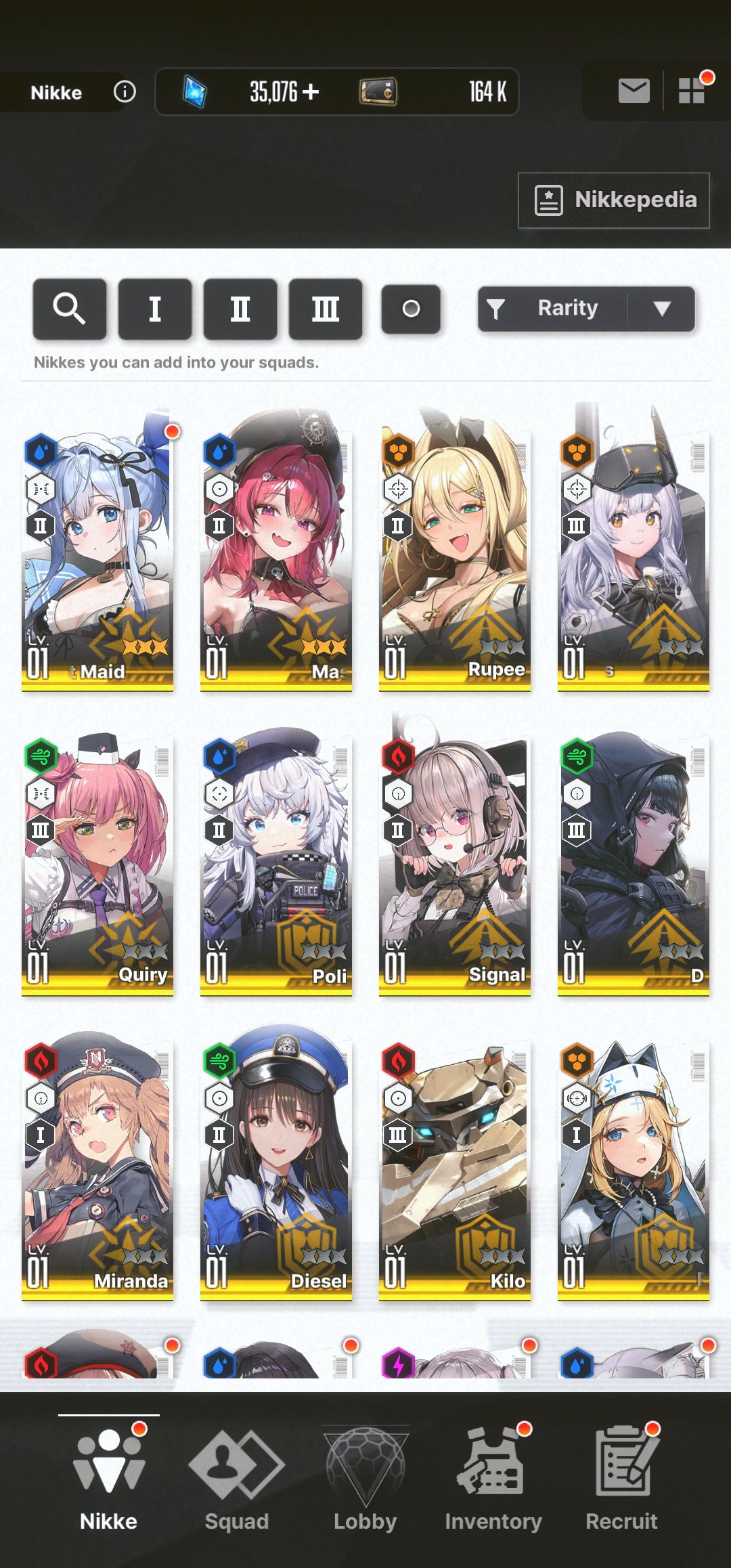 [GLOBAL][INSTANT] MLB 4X MLB Mast: Romantic Maid + 4X Anchor: Innocent Maid GODDESS OF VICTORY NIKKE starter account (see options)-Mobile Games Starter