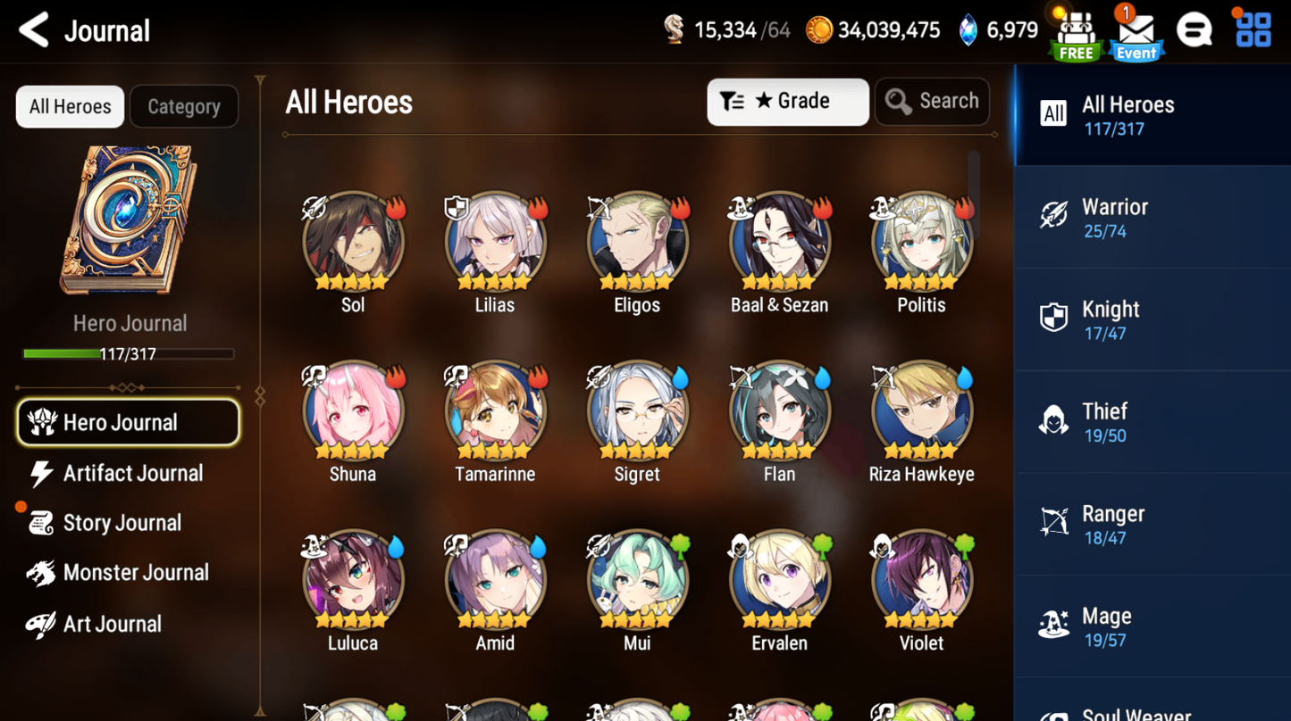 [Global][INSTANT]Epic 7 Seven Amid Remnant Violet Angel of Light Angelica + Name Starter Account-Mobile Games Starter