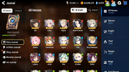 [Global][INSTANT]Epic 7 Seven Amid Remnant Violet Angel of Light Angelica + Name Starter Account-Mobile Games Starter