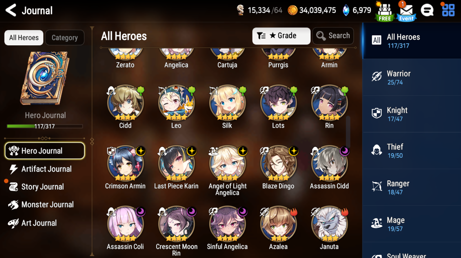 [Global][INSTANT]Epic 7 Seven Amid Remnant Violet Angel of Light Angelica + Name Starter Account-Mobile Games Starter