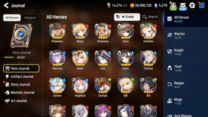 [Global][INSTANT]Epic 7 Seven Jack Blood Moon Haste + Name Starter Account-Mobile Games Starter