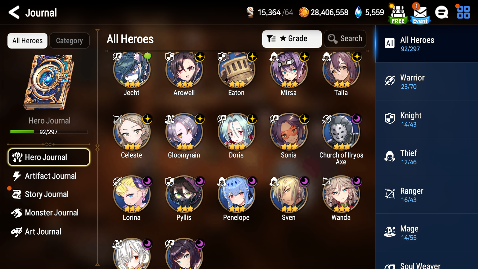 [Global][INSTANT]Epic 7 Seven Judge Kise Blood Blade Karin + Name Starter Account-Mobile Games Starter