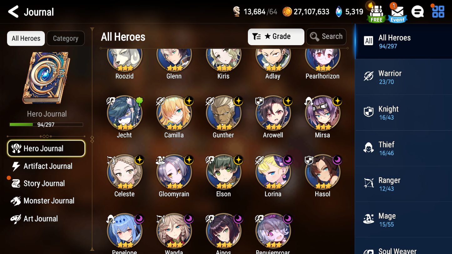 [Global][INSTANT]Epic 7 Seven Martial Artist Ken Tamarinne + Name Starter Account-Mobile Games Starter