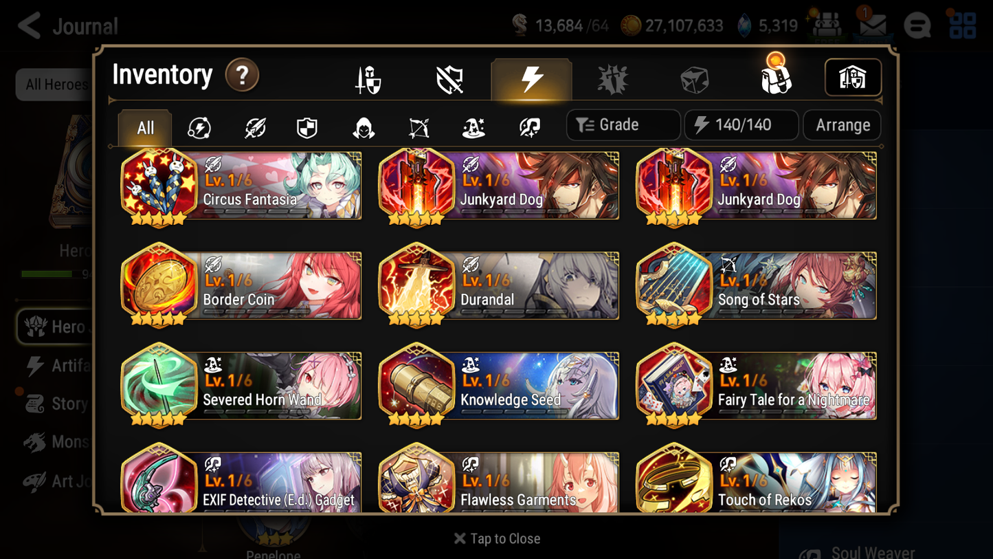 [Global][INSTANT]Epic 7 Seven Martial Artist Ken Tamarinne + Name Starter Account-Mobile Games Starter