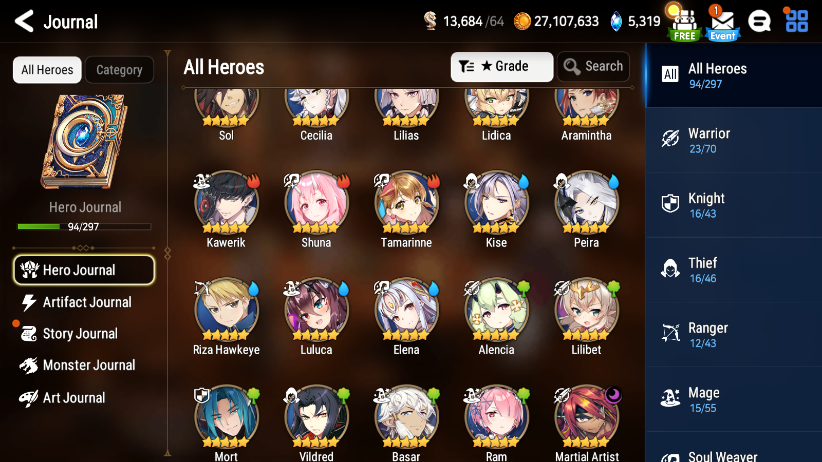 [Global][INSTANT]Epic 7 Seven Martial Artist Ken Tamarinne + Name Starter Account-Mobile Games Starter