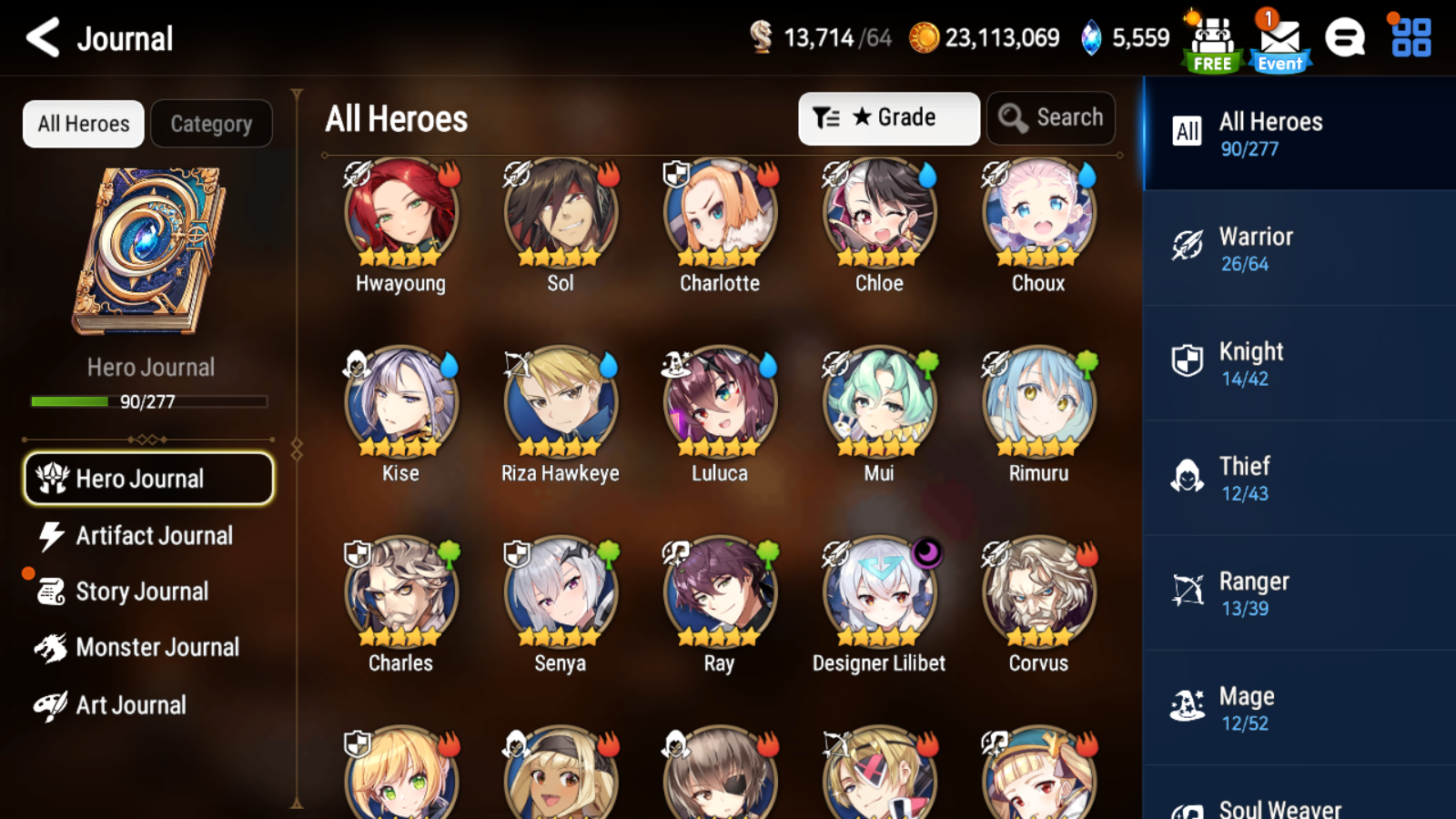 [Global][INSTANT]Epic 7 Seven Rimuru Designer Lilibet + pulls + Name Starter Account-Mobile Games Starter