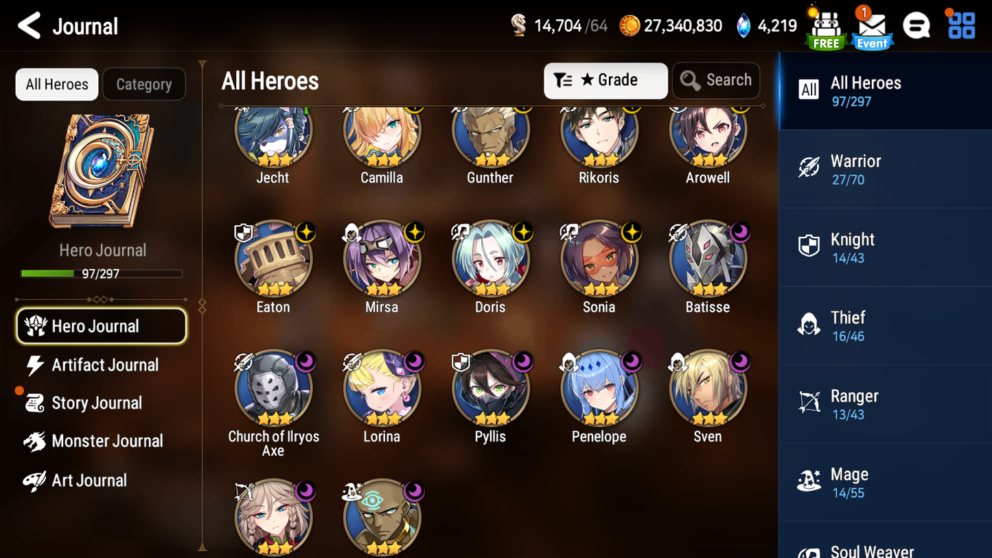 [Global][INSTANT]Epic 7 Seven Sage Baal Tamarinne + Name Starter Account-Mobile Games Starter