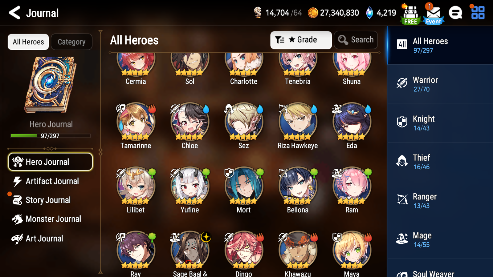 [Global][INSTANT]Epic 7 Seven Sage Baal Tamarinne + Name Starter Account-Mobile Games Starter