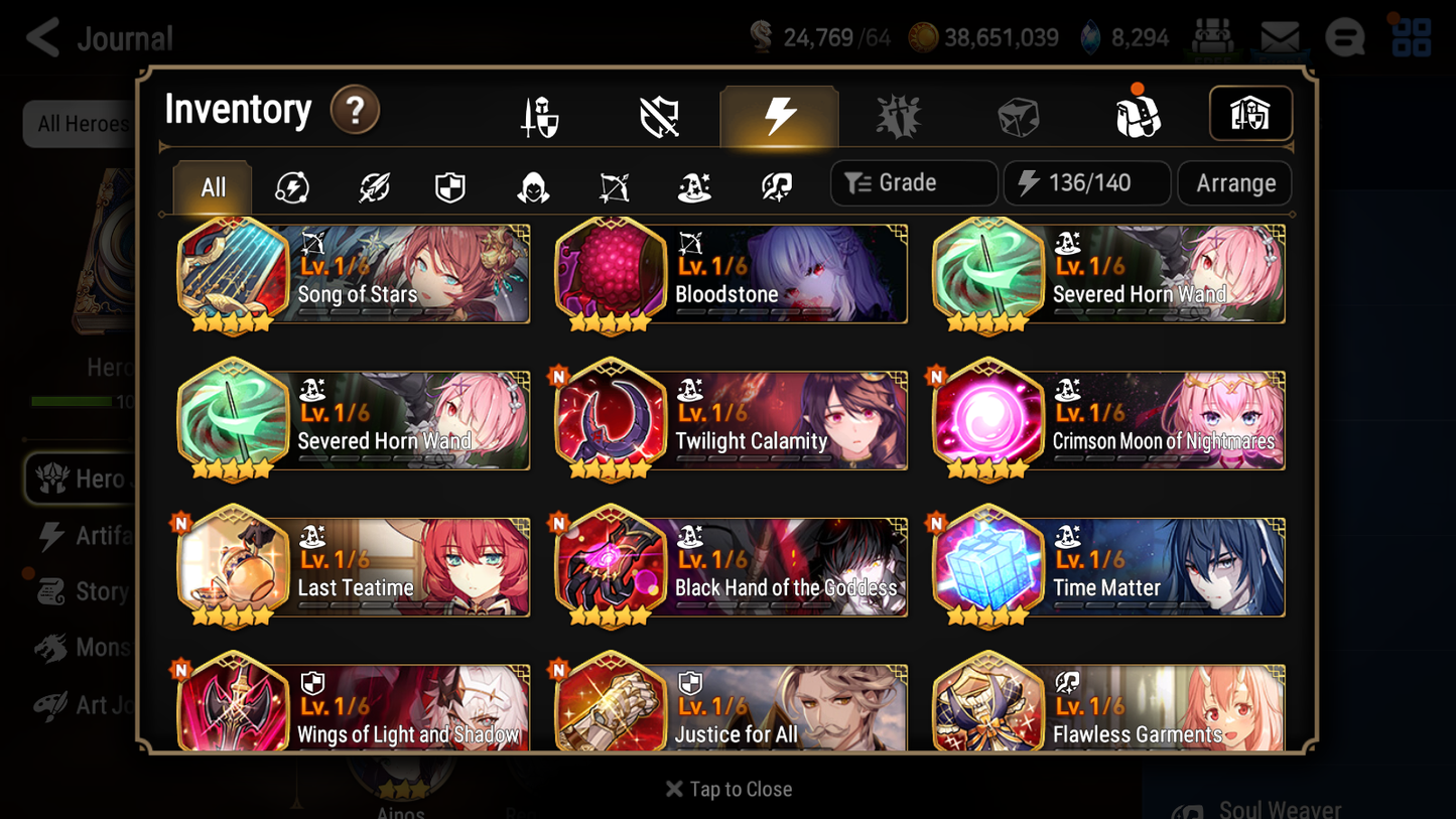 [Global][INSTANT]Epic 7 Seven Specimen Sez Tamarinne Iseria Starter Account-Mobile Games Starter