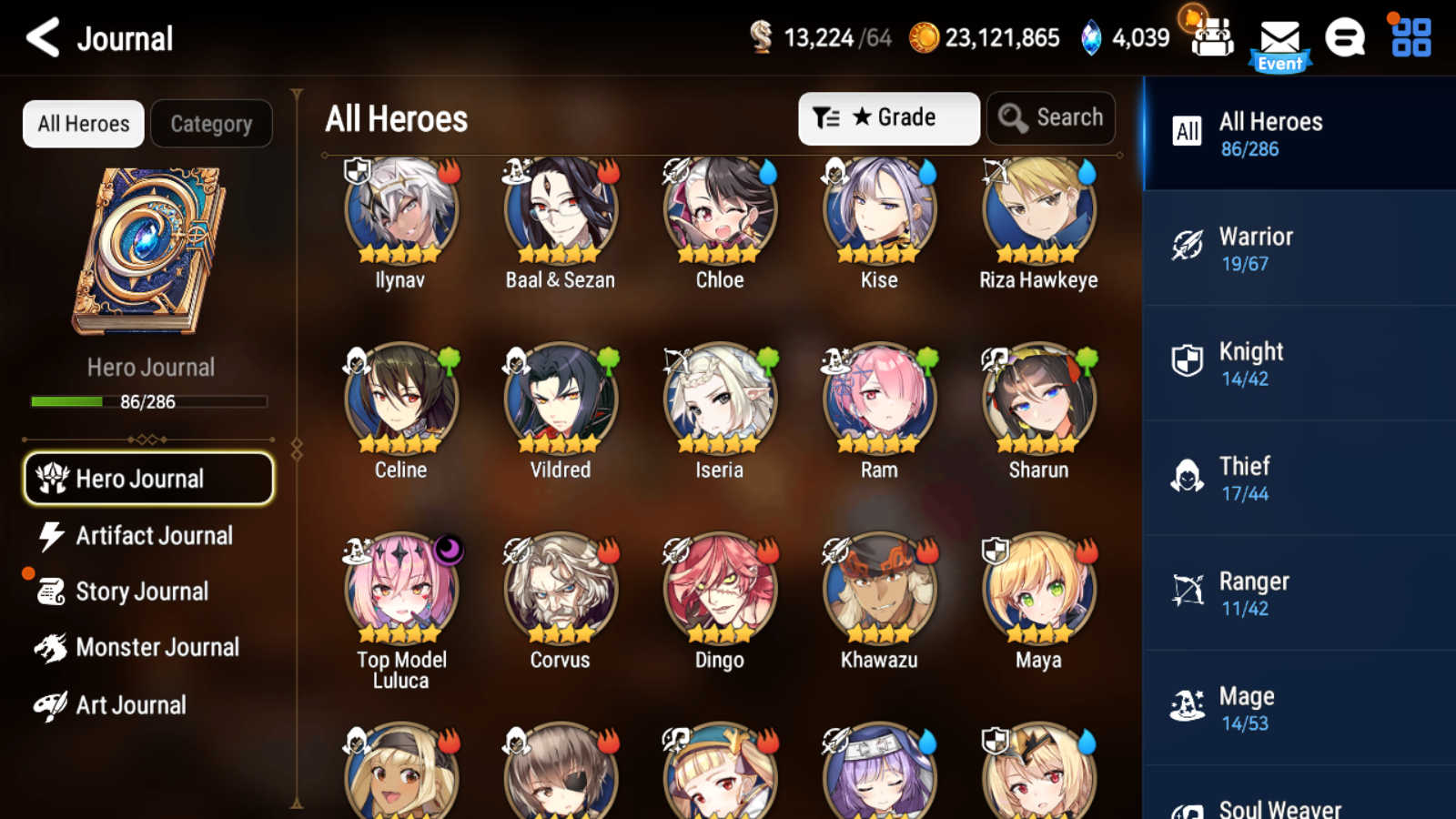 [Global][INSTANT]Epic 7 Seven Top Model Luluca Angel of Light Angelica + Name Starter Account-Mobile Games Starter