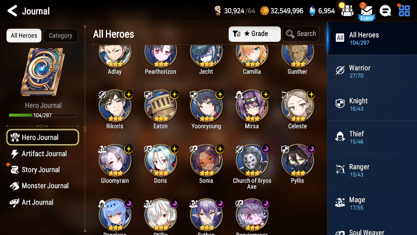 [Global][INSTANT]Epic 7 Seven Twisted Eidolon Kayron Angel of Light Angelica+Name Starter Account-Mobile Games Starter