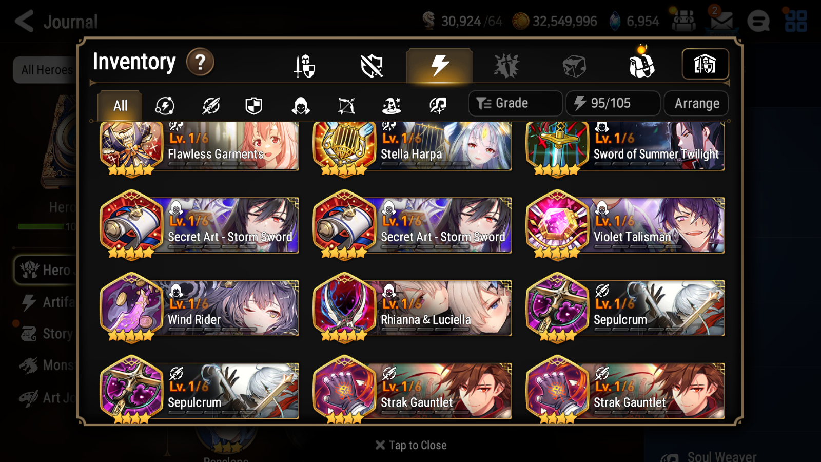 [Global][INSTANT]Epic 7 Seven Twisted Eidolon Kayron Angel of Light Angelica+Name Starter Account-Mobile Games Starter