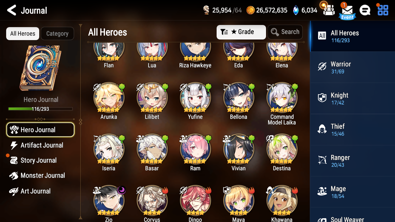 [Global][INSTANT]Epic 7 Seven Zio Tamarinne Angel of Light Angelica + Name Starter Account-Mobile Games Starter