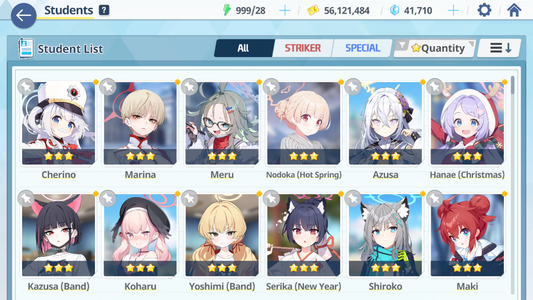 [GLOBAL/NA] [INSTANT] 2 limited 14x3* Kazusa Yoshimi (Band) + 41k Pyroxene gems Blue Archive Starter Account-Mobile Games Starter