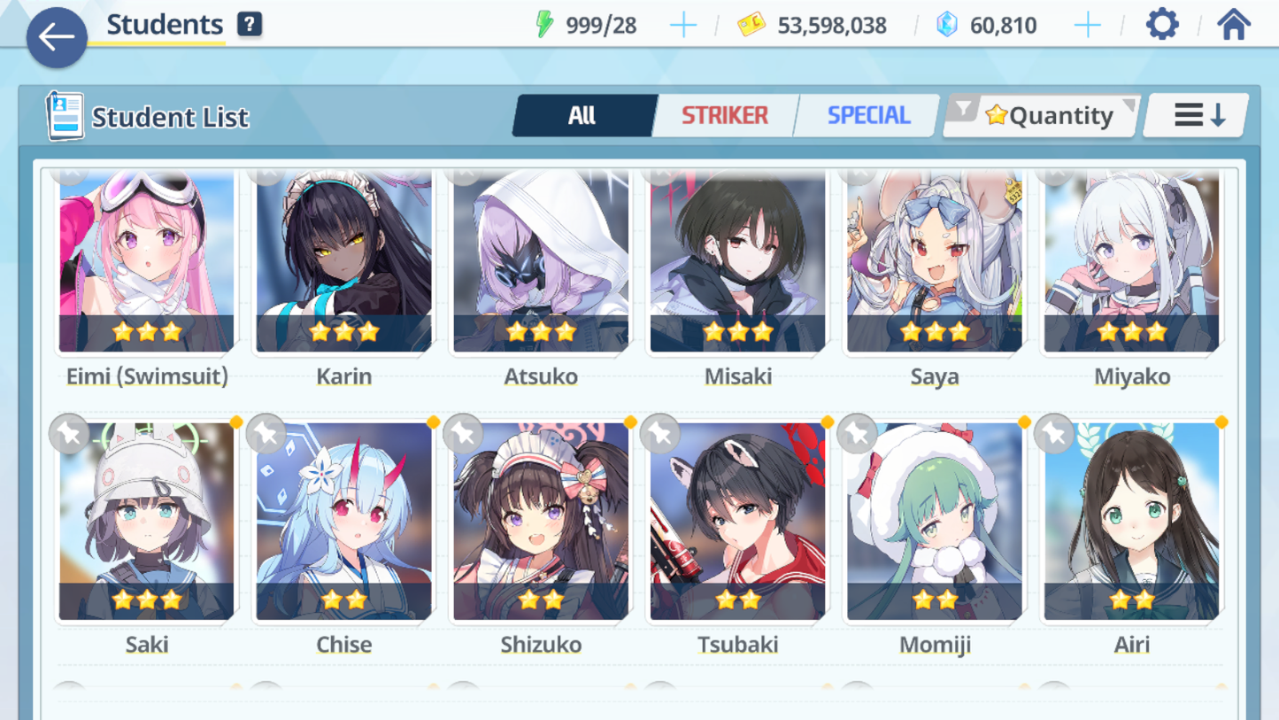 [GLOBAL/NA] [INSTANT] 2 limited 19x3* Dress Hina Swimsuit Hoshino + 60k Pyroxene gems Blue Archive Starter Account-Mobile Games Starter