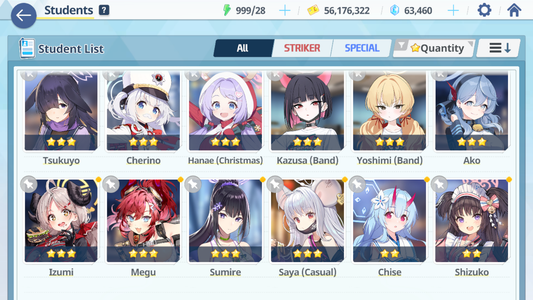 [GLOBAL/NA] [INSTANT] 2 limited Kazusa Yoshimi (Band) + 63k Pyroxene gems Blue Archive Starter Account-Mobile Games Starter