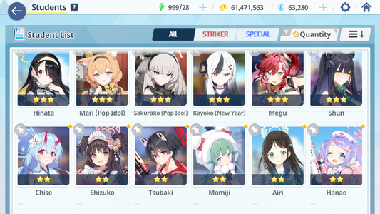 [GLOBAL/NA] [INSTANT] 2 limited Mari Sakurako (Pop Idol) + 63k Pyroxene gems Blue Archive Starter Account #3-Mobile Games Starter