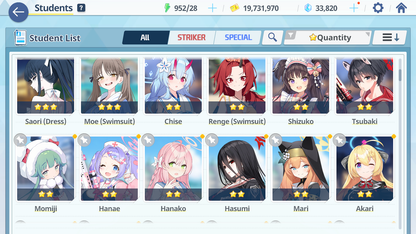 [GLOBAL/NA] [INSTANT] 13 limited 13x3* Kei Rio Hina+ 33k Pyroxene gems Blue Archive Starter Account-Mobile Games Starter