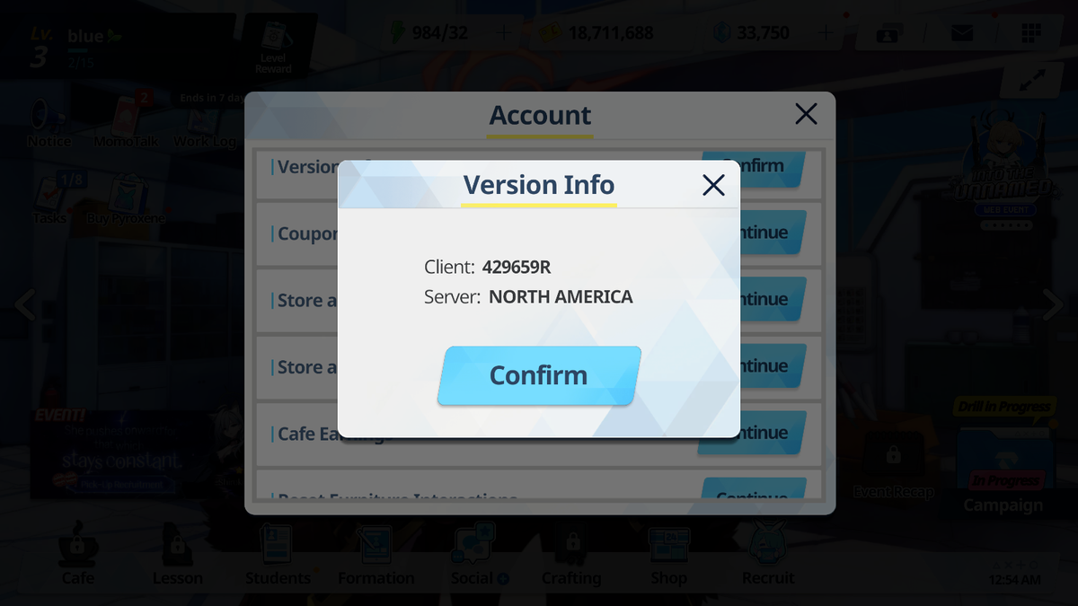 [GLOBAL/NA] [INSTANT] 13 limited 13x3* Kei Rio Hina+ 33k Pyroxene gems Blue Archive Starter Account-Mobile Games Starter