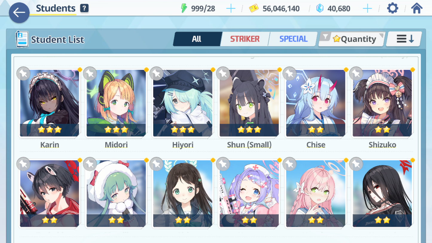 [GLOBAL/NA] [INSTANT] 3 limited Kazusa Yoshimi (Band) Summer Ui + 40k Pyroxene gems Blue Archive Starter Account-Mobile Games Starter