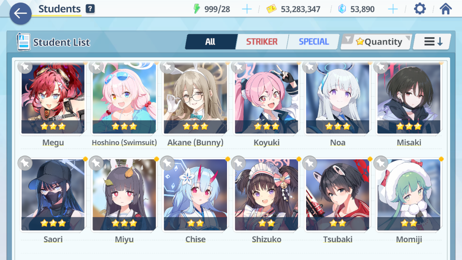 [GLOBAL/NA] [INSTANT] 4 limited 20x3* Dress Hina Swimsuit Hoshino Mika Hanako + 54k Pyroxene gems Blue Archive Starter Account-Mobile Games Starter