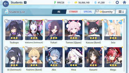 [GLOBAL/NA] [INSTANT] 5 limited 22x3* Seia Asuna Kazusa Yoshimi (Band) Summer Ui + 40k Pyroxene gems Blue Archive Starter Account-Mobile Games Starter