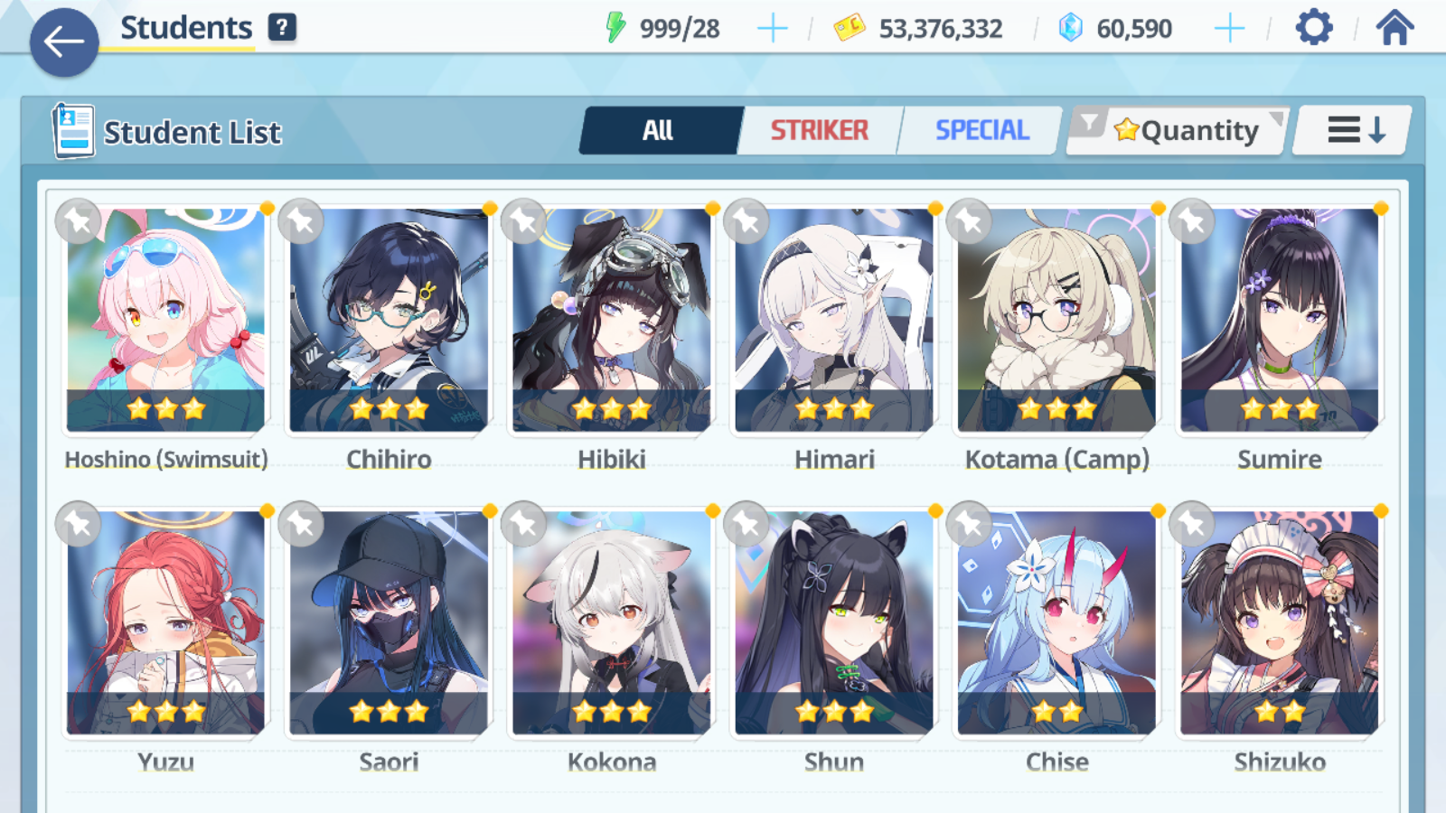 [GLOBAL/NA] [INSTANT] 6 limited 22x3* Dress Hina Swimsuit Hoshino Mika Wakamo Hanako Ako + 60k Pyroxene gems Blue Archive Starter Account-Mobile Games Starter