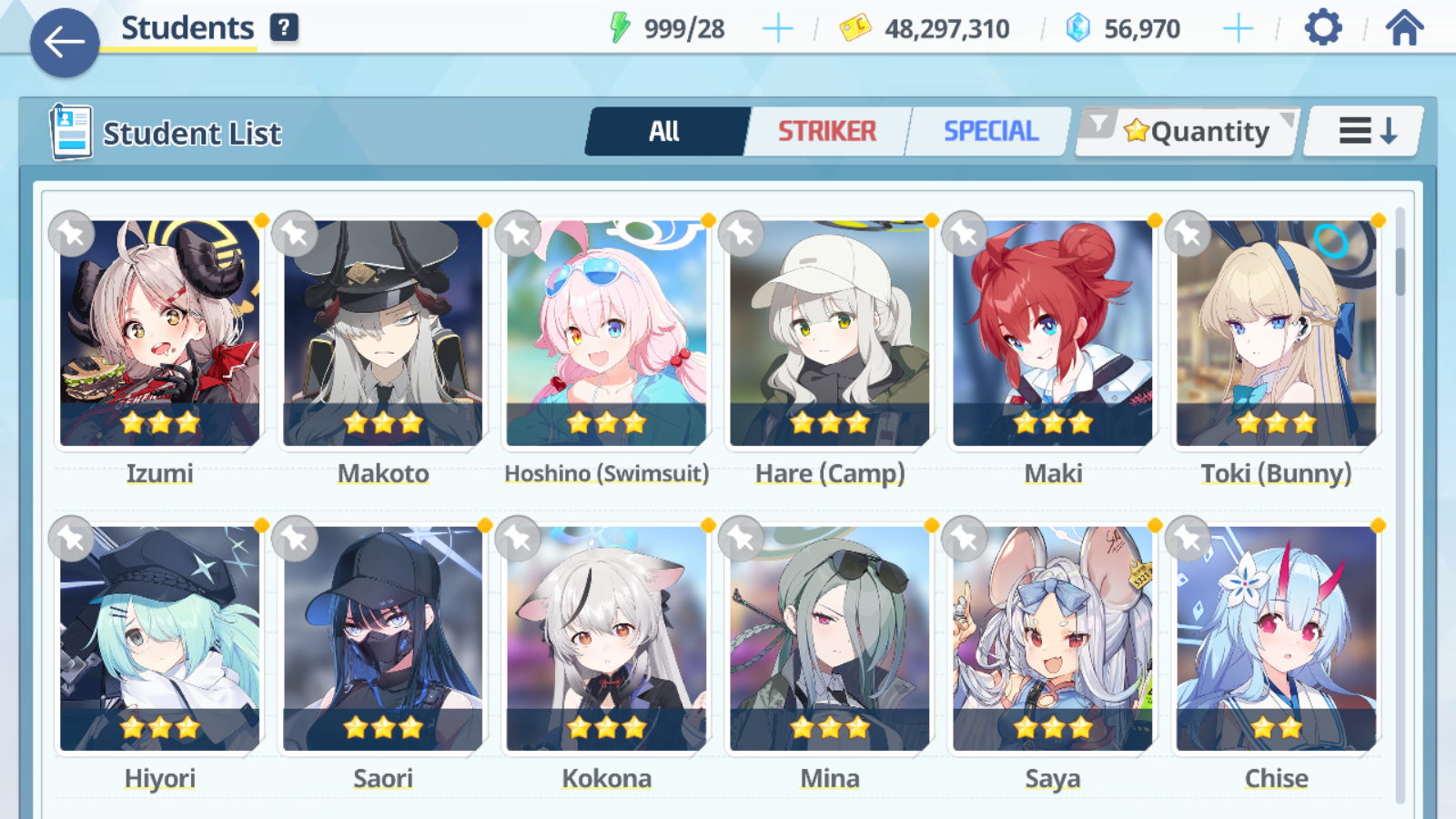 [GLOBAL/NA] [INSTANT] 6 limited 23x3* Dress Hina Swimsuit Hoshino Mika Ui Ako Makoto + 56k Pyroxene gems Blue Archive Starter Account-Mobile Games Starter