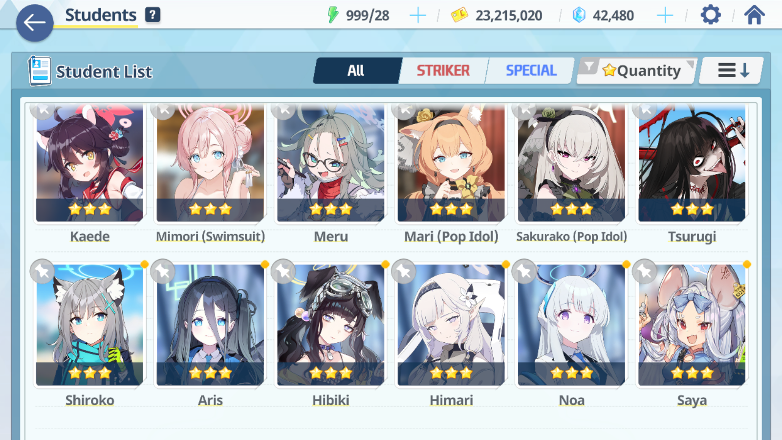 [GLOBAL/NA][INSTANT] 13x3* 2 limited Mari Sakurako (Pop Idol)+ 42k Pyroxene gems Blue Archive Starter Account-Mobile Games Starter