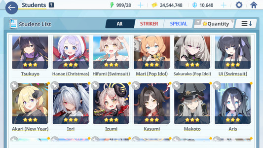 [GLOBAL/NA][INSTANT] 19x3* 4 limited Mari Sakurako (Pop Idol) Makoto Ui + 10k Pyroxene gems Blue Archive Starter Account-Mobile Games Starter