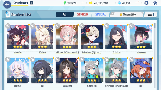[GLOBAL/NA][INSTANT] 2 limited 10x3* Hikari Nozomi + 48k Pyroxene gems Blue Archive Starter Account-Mobile Games Starter