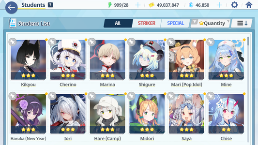 [GLOBAL/NA][INSTANT] 2 limited 11x3* Mari Sakurako (Pop Idol) + 46k Pyroxene gems Blue Archive Starter Account-Mobile Games Starter