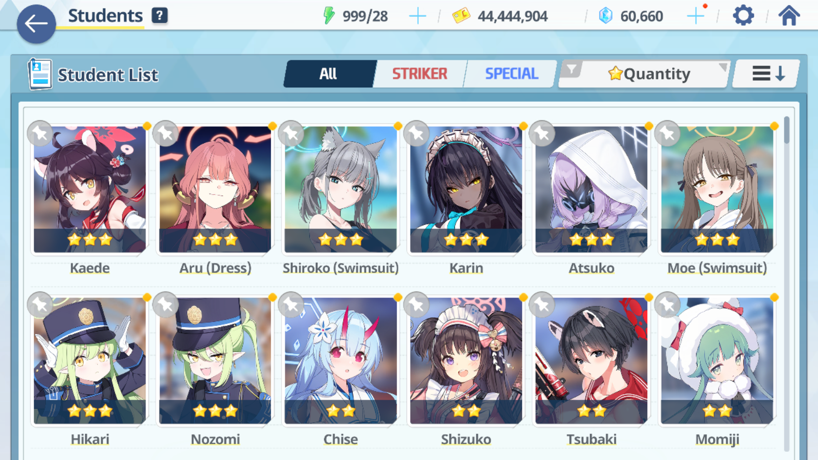 [GLOBAL/NA][INSTANT] 2 limited 8x3* Hikari Nozomi + 60k Pyroxene gems + 11 10-pull tickets Blue Archive Starter Account-Mobile Games Starter