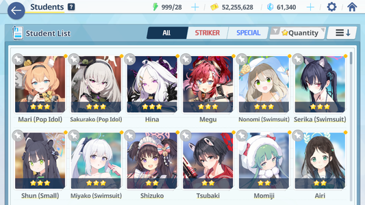 [GLOBAL/NA][INSTANT] 2 limited 8x3* Mari Sakurako (Pop Idol) + 60k Pyroxene gems Blue Archive Starter Account-Mobile Games Starter