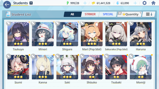 [GLOBAL/NA][INSTANT] 2 limited Mari Sakurako (Pop Idol) + 63k Pyroxene gems Blue Archive Starter Account-Mobile Games Starter