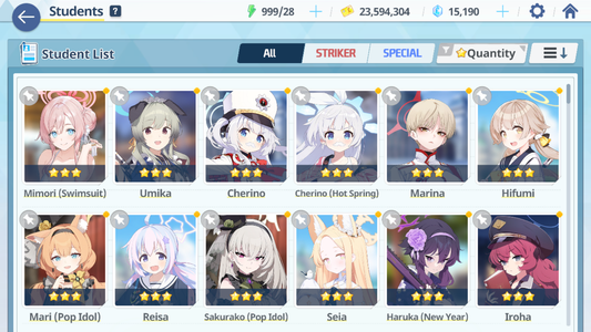 [GLOBAL/NA][INSTANT] 22x3* 4 limited Seia Asuna Mari Sakurako (Pop Idol) + 14k Pyroxene gems Blue Archive Starter Account-Mobile Games Starter