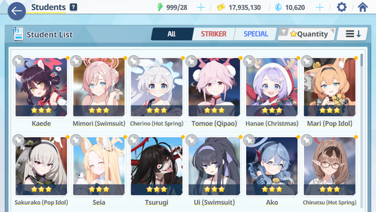 [GLOBAL/NA][INSTANT] 25x3* 4 limited Seia Mari Sakurako (Pop Idol) Ui + 10k Pyroxene gems Blue Archive Starter Account-Mobile Games Starter