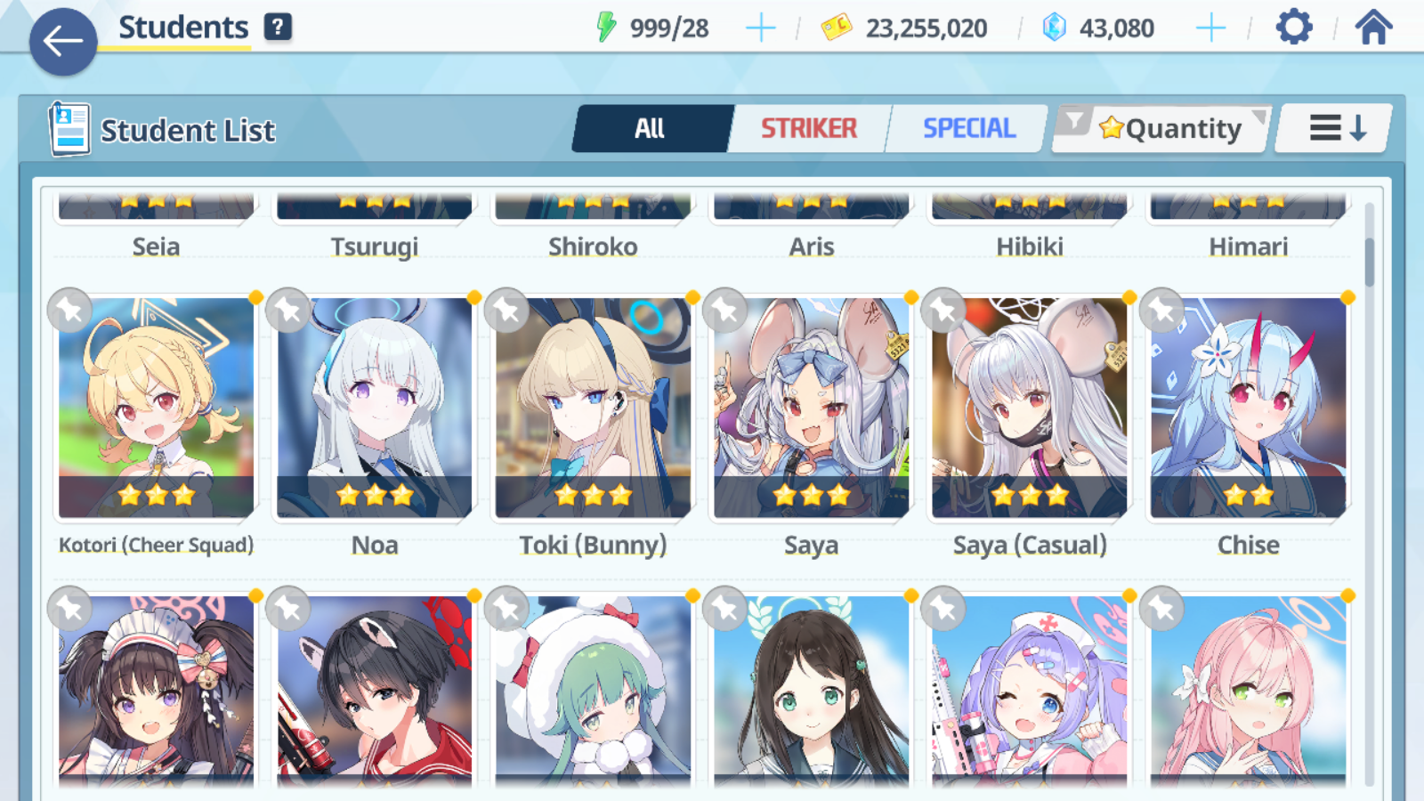 [GLOBAL/NA][INSTANT] 3 limited 17x3* Seia Mari Sakurako (Pop Idol)+ 42k Pyroxene gems Blue Archive Starter Account-Mobile Games Starter