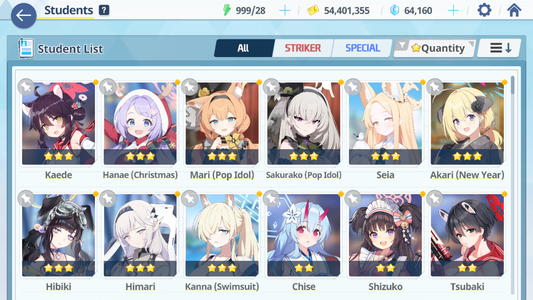 [GLOBAL/NA][INSTANT] 3 limited 9x3* Seia Mari Sakurako (Pop Idol) + 63k Pyroxene gems Blue Archive Starter Account #2-Mobile Games Starter