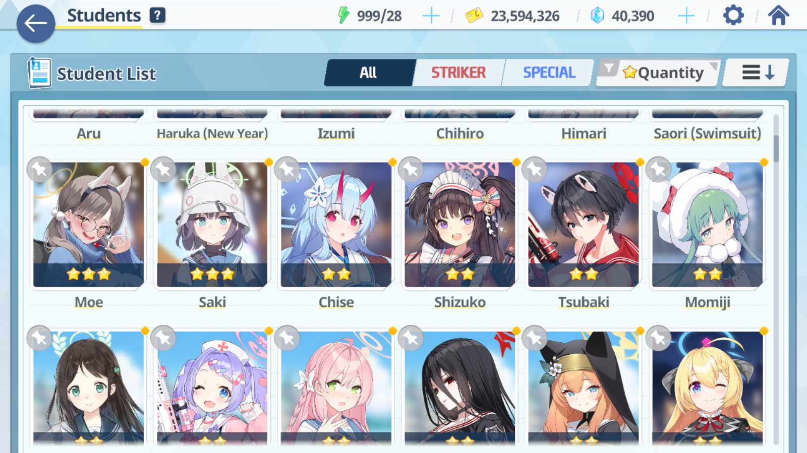 [GLOBAL/NA][INSTANT] 4 limited 14x3* Mari Sakurako (Pop Idol) Saori Ui + 40k Pyroxene gems Blue Archive Starter Account-Mobile Games Starter