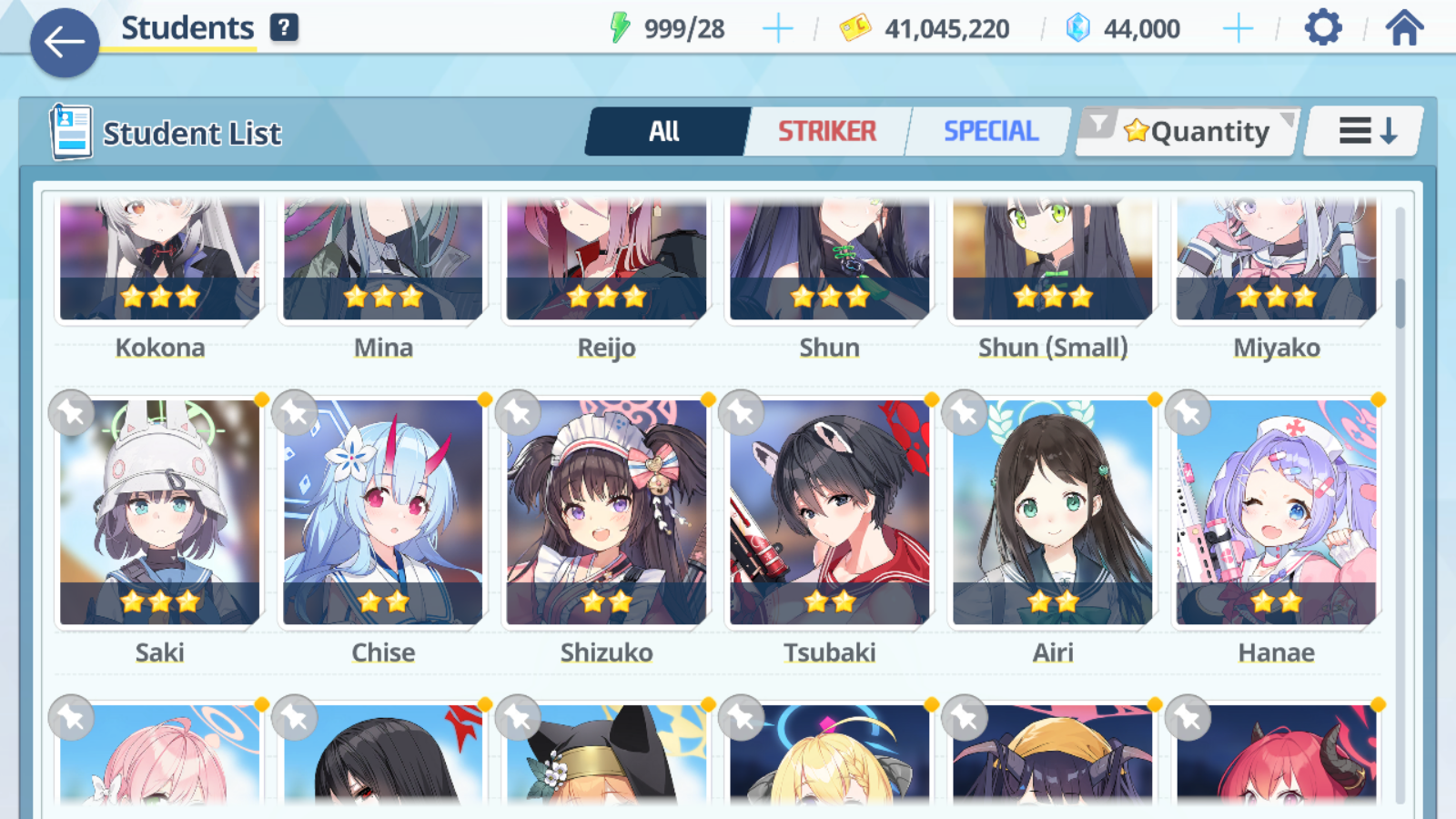 [GLOBAL/NA][INSTANT] 4 limited 25x3* Seia Asuna Hanako swimsuit Wakamo Hibiki + 44k gems Blue Archive Starter Account-Mobile Games Starter