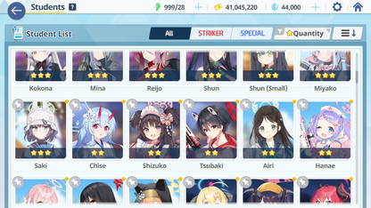 [GLOBAL/NA][INSTANT] 4 limited 25x3* Seia Asuna Hanako swimsuit Wakamo Hibiki + 44k gems Blue Archive Starter Account-Mobile Games Starter