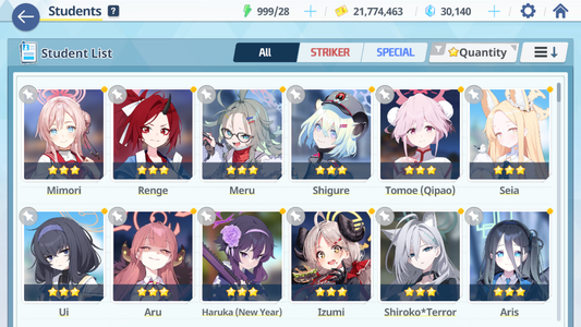 [GLOBAL/NA][INSTANT] 5 limited 18x3* Rio Neru Seia Asuna Shiroko + 30k Pyroxene gems Blue Archive Starter Account-Mobile Games Starter
