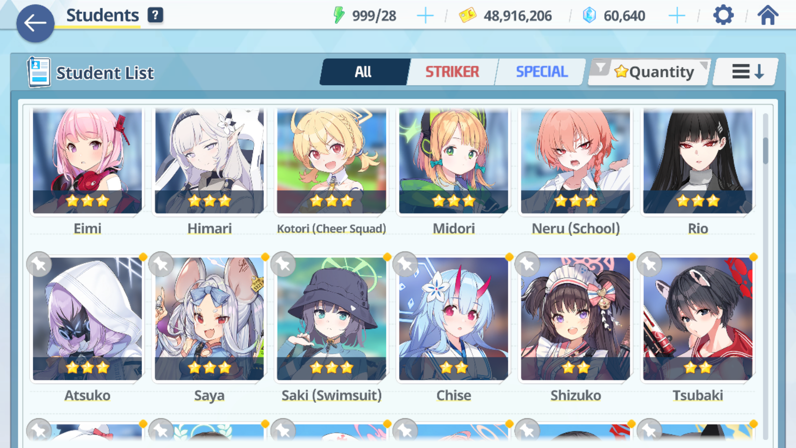 [GLOBAL/NA][INSTANT] 5 limited 21x3* Rio Neru Seia Asuna Hanako + 60k Pyroxene gems Blue Archive Starter Account-Mobile Games Starter