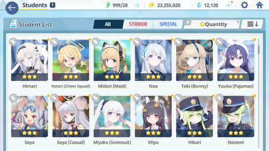 [GLOBAL/NA][INSTANT] 5 limited 24x3* Hikari Nozomi Seia Mari Sakurako (Pop Idol)+ 12k Pyroxene gems Blue Archive Starter Account-Mobile Games Starter