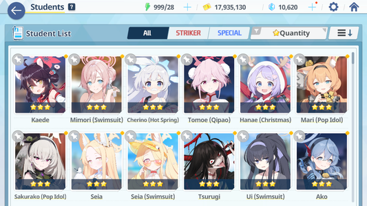 [GLOBAL/NA][INSTANT] 5 limited 26x3* double Seia Swimsuit Mari Sakurako (Pop Idol) Ui + 10k Pyroxene gems Blue Archive Starter Account-Mobile Games Starter