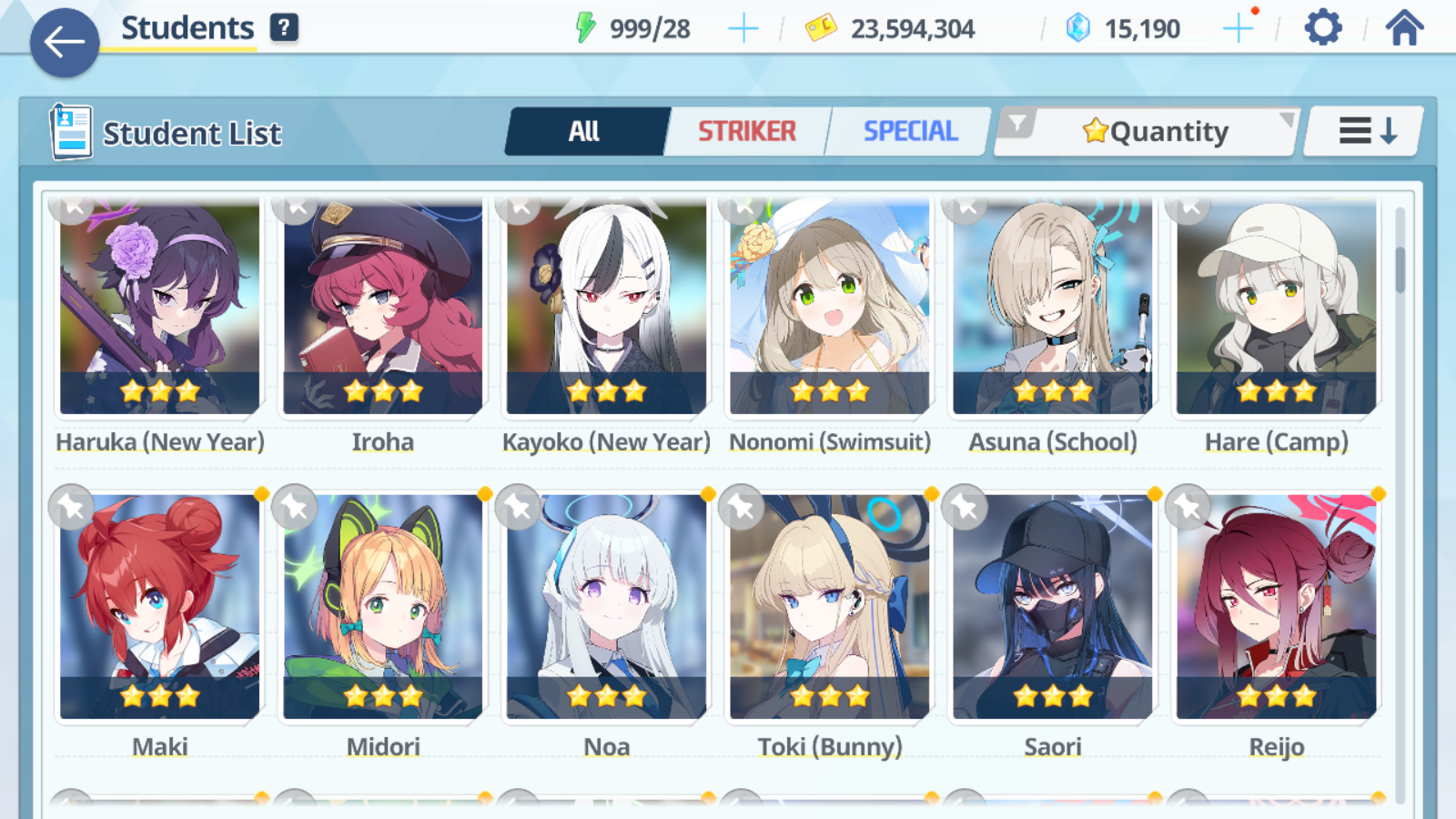 [GLOBAL/NA][INSTANT] 5 limited 27x3* double Seia Swimsuit Asuna Mari Sakurako (Pop Idol) + 14k Pyroxene gems Blue Archive Starter Account-Mobile Games Starter