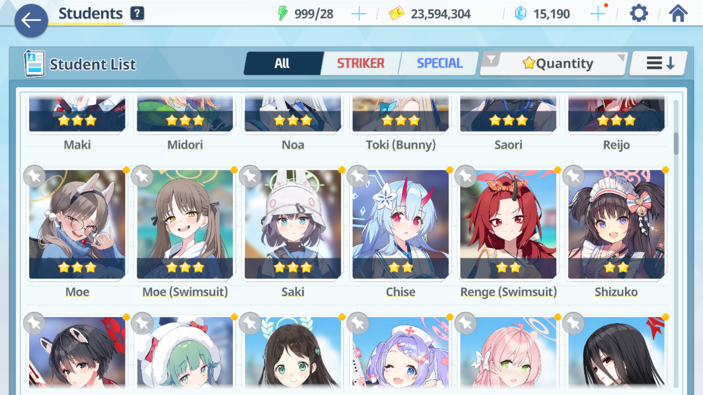 [GLOBAL/NA][INSTANT] 5 limited 27x3* double Seia Swimsuit Asuna Mari Sakurako (Pop Idol) + 14k Pyroxene gems Blue Archive Starter Account-Mobile Games Starter