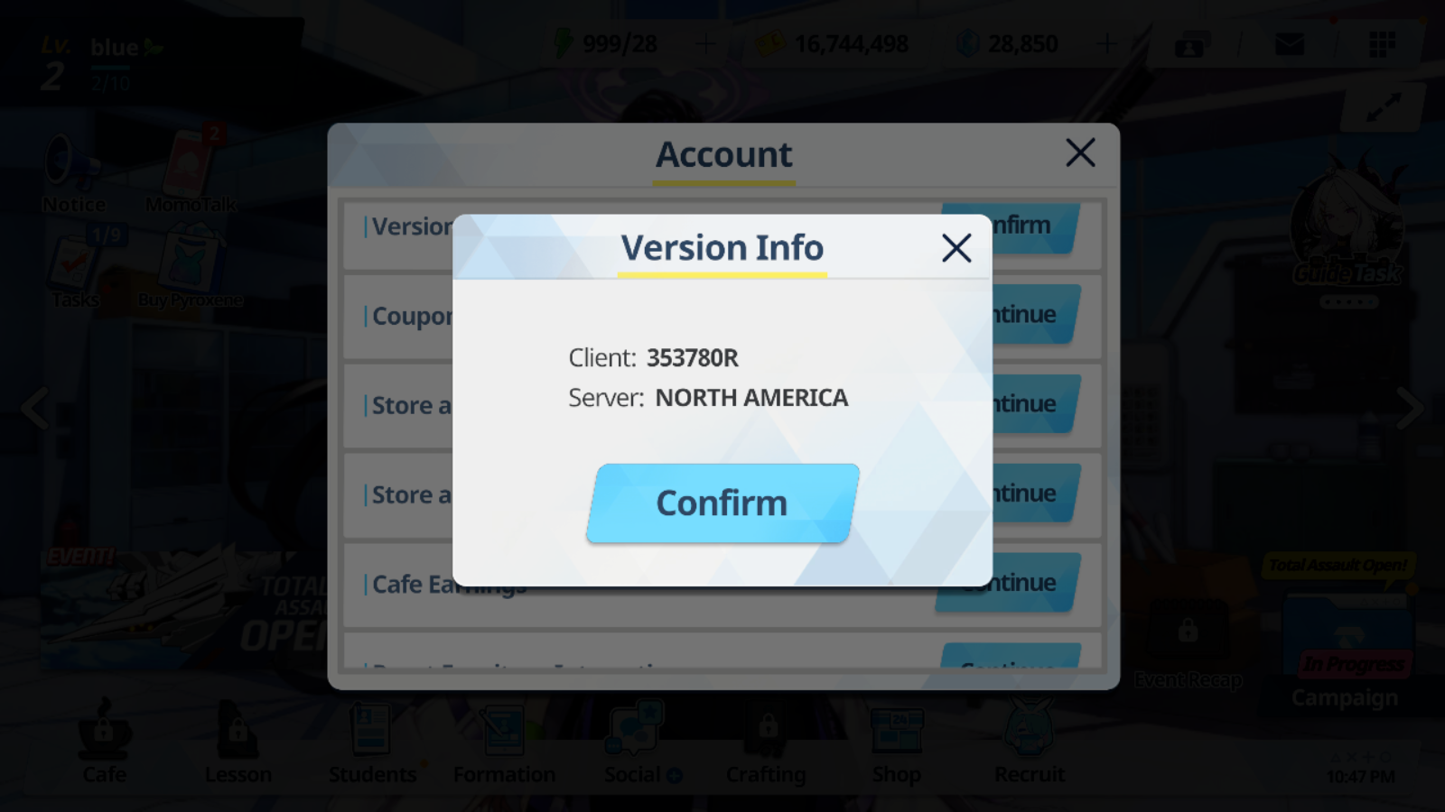 [GLOBAL/NA][INSTANT] 9 limited 19x3* Rio Neru Seia Asuna Armed Hoshino Mika Hanako Shiroko Dress Hina+ 28k Pyroxene gems Blue Archive Starter Account-Mobile Games Starter