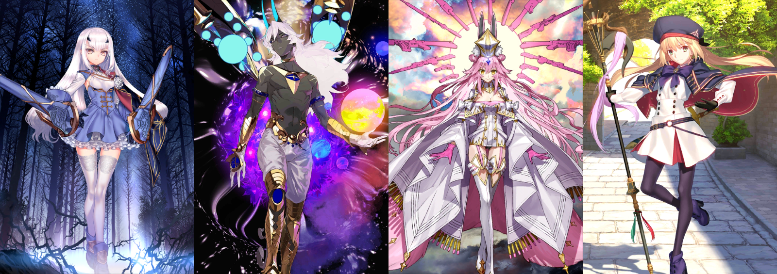 [JP] Arjuna alter Fairy Knight Lancelot Melusine Koyanskaya Artoria Caster Castoria FGO Fate Grand Order starter account-Mobile Games Starter